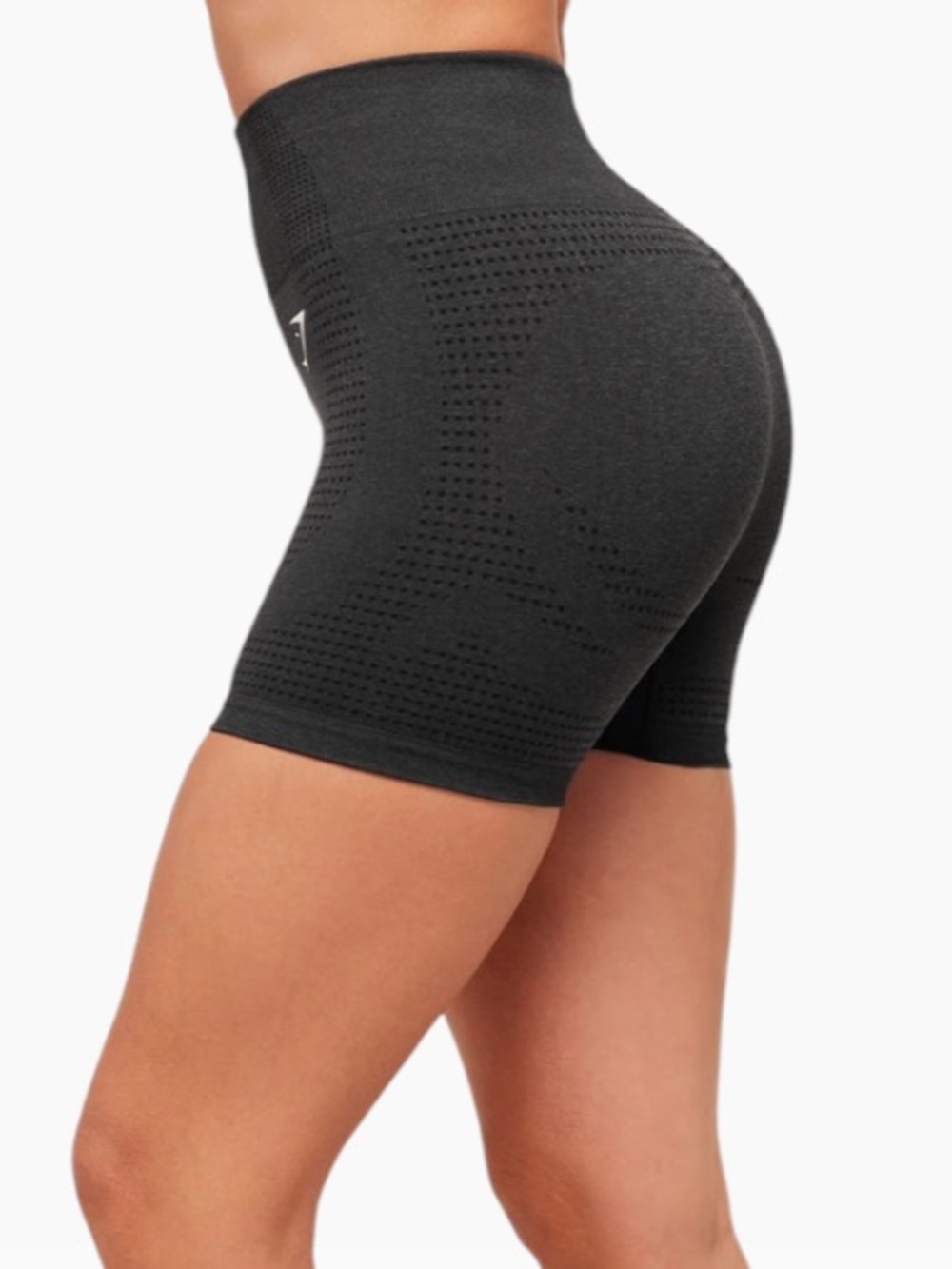 Gymshark Women’s Vital Seamless 2.0 Compression Fit Shorts Black Med